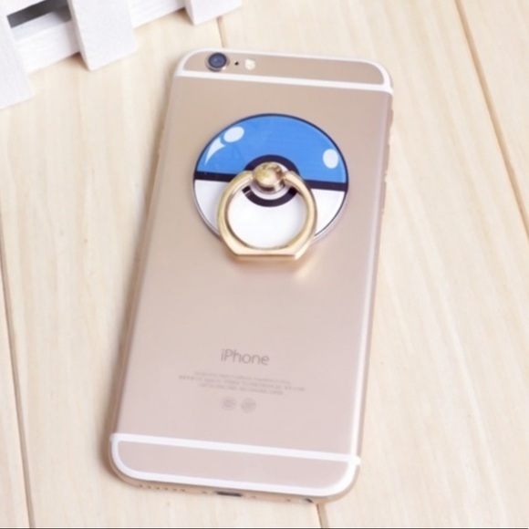 Accessories - Pokémon Blue Pokeball phone ring/stand